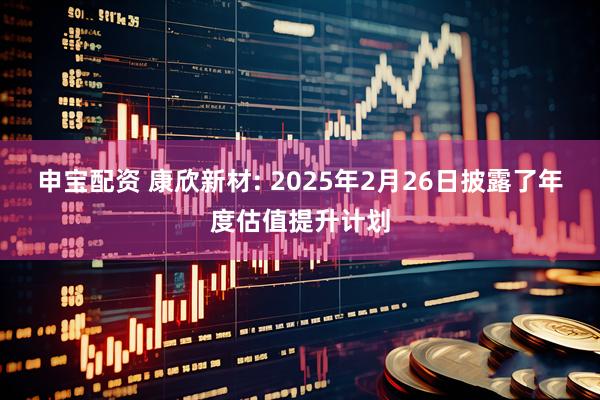 申宝配资 康欣新材: 2025年2月26日披露了年度估值提升计划
